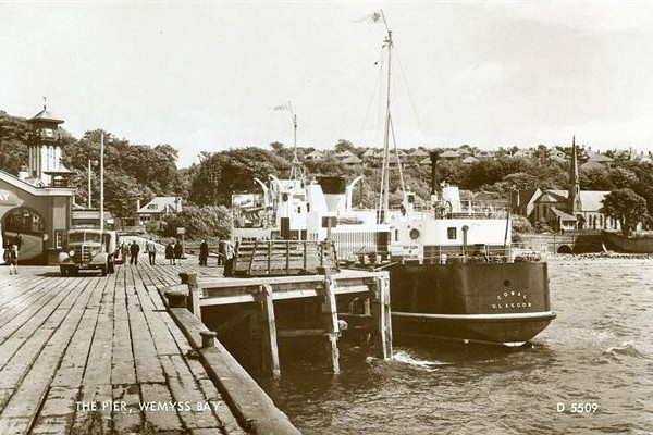 Wemyss Bay Pier 1954 -